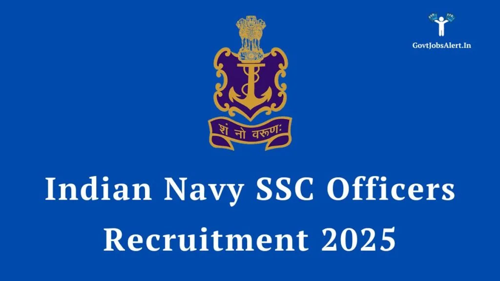 Indian Navy 260 SSC Officer Posts Online Form-2025
