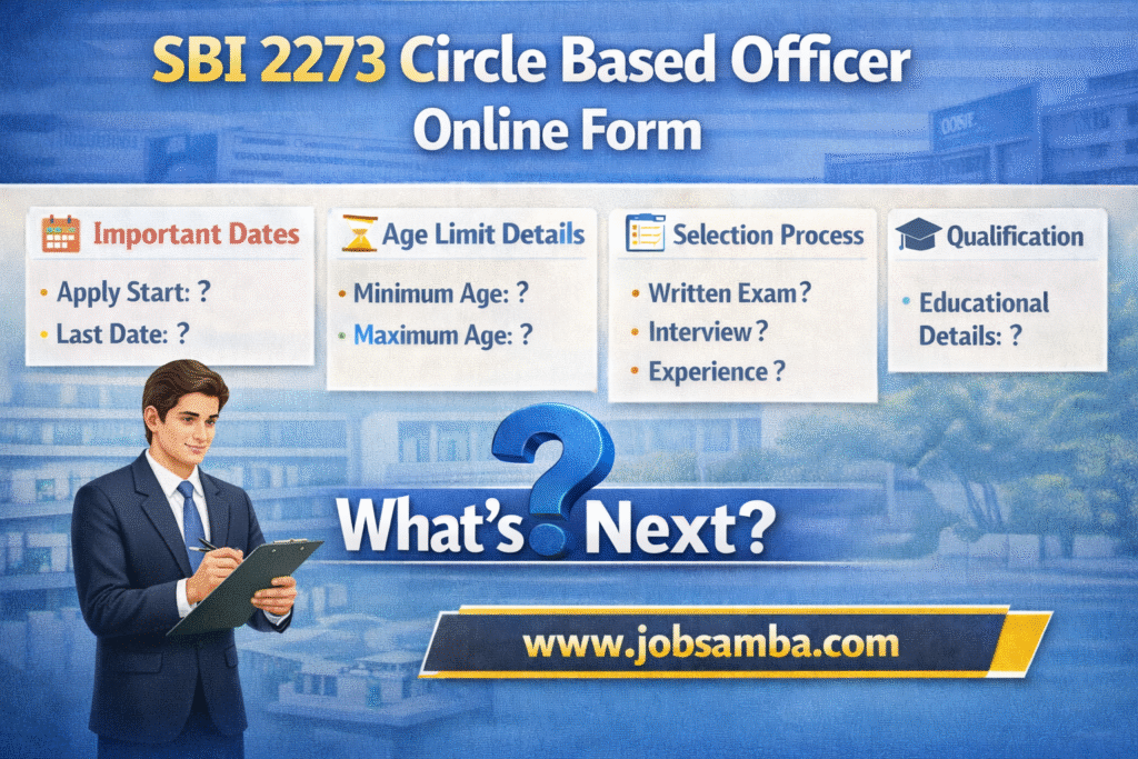 SBI Circle Based Officer form details(1)