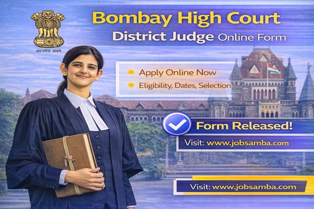 Bombay High Court District Judge Online Form