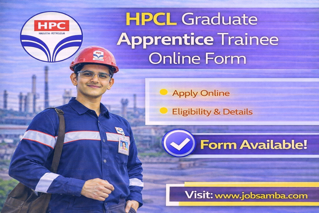 HPCL Graduate Apprentice Trainee Online Form