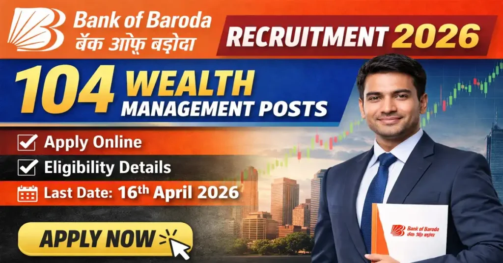 Bank of Baroda 104 Professionals Online Form