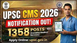 UPSC 1358 Medical Officer Online Form 2026