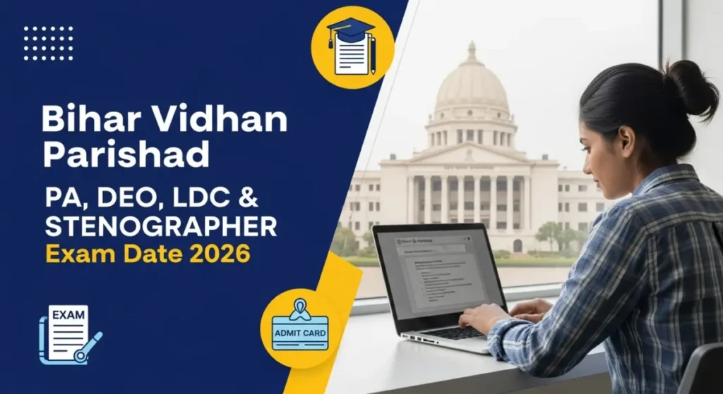 Bihar Vidhan Parishad PA, Steno New Skill Date