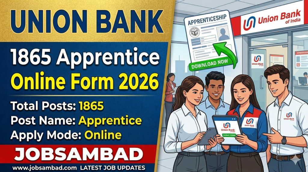 Union Bank 1865 Apprentice Online Form 2026