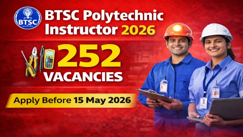 BTSC Instructor (Elect./ Wireman) Online Form