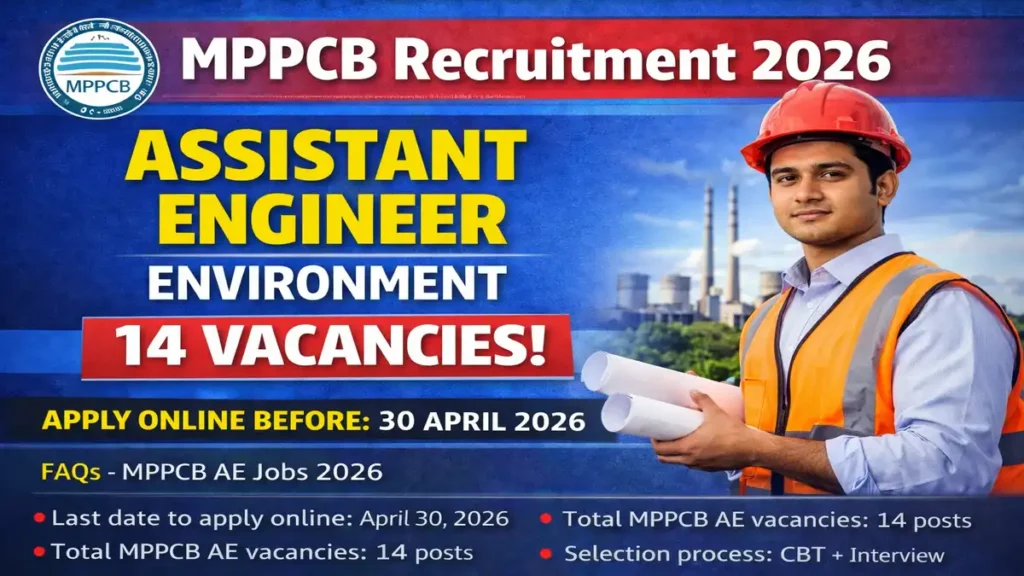 MPPCB Assistant Engineer Online Form 2026