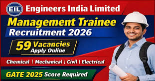 EIL 59 Management Trainee Online Form 2026
