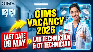 GIMS Lab Technician, OT Technician Online Form