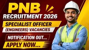 PNB Specialist Officer (Engineer) Online Form
