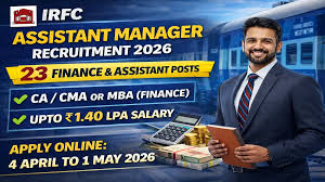 IRFC Recruitment 2026