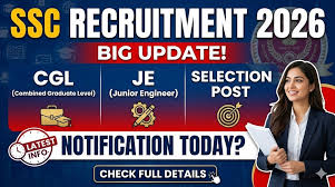 SSC CGL Recruitment 2026