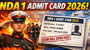 UPSC NDA & NA I (394 Posts) Admit Card