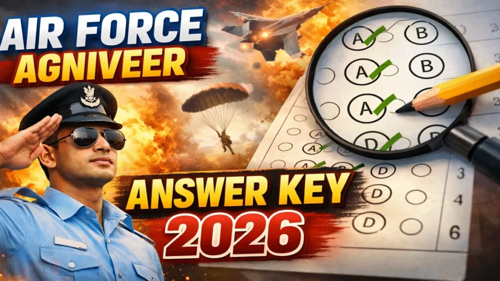 Air Force Agniveer 01/2027 Exam Answer Key