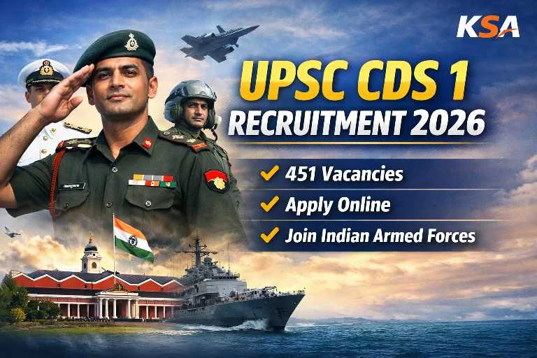 UPSC CDS (I) 451 Vacancy Exam Answer Key