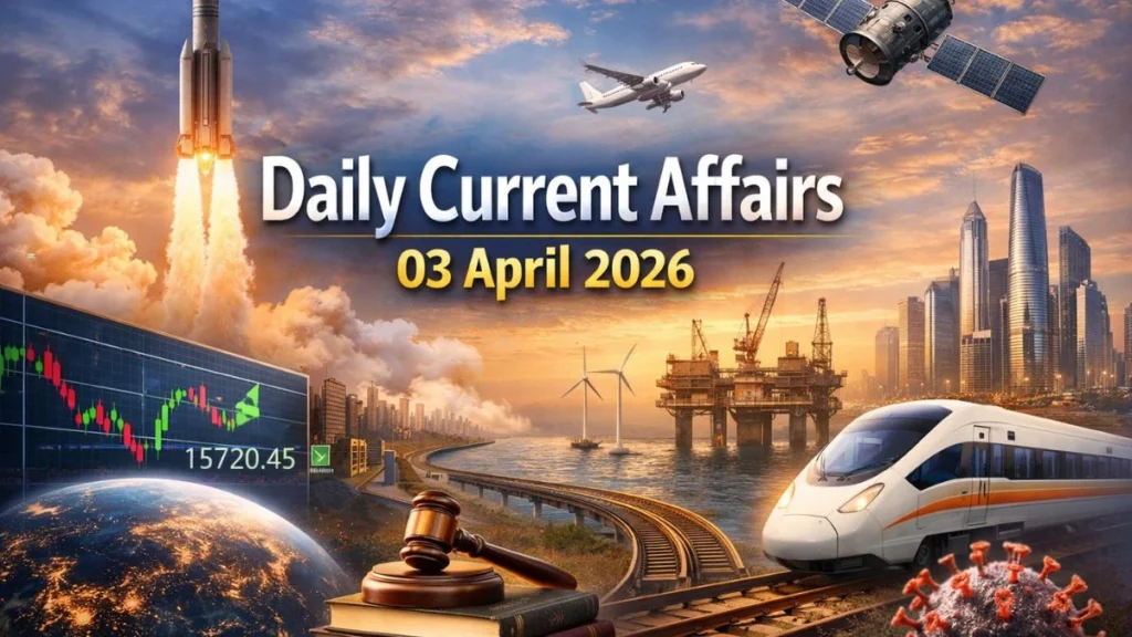3 April 2026 Current Affairs | SSC Important Questions Answers Bengali