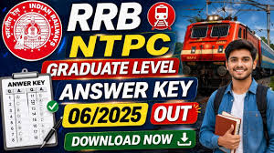 RRB NTPC (Graduate) CBT-I Exam Answer Key