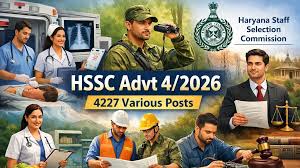 HSSC Advt 04/2026 (Forest Guard) PMT Date