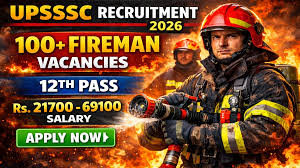 UPSSSC 170 Fireman Vacancy Online Form