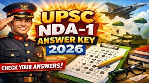 UPSC NDA & NA I (394 Posts) Answer Key