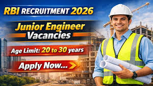 RBI Junior Engineer Vacancy Online Form