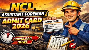 NCL 270 Assistant Foreman Admit Card