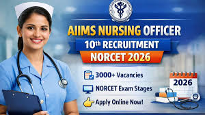AIIMS NORCET-10th Vacancy Exam City
