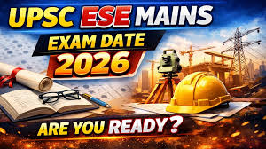 UPSC Engineering Services Mains Exam Date