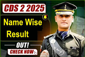 UPSC CDS II 2025 Vacancy Final Result