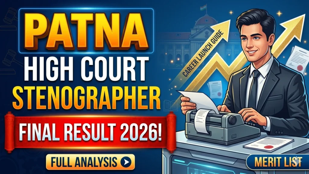 Patna High Court Stenographer Final Result