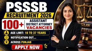 PSSSB Assistant District Attorney Online Form