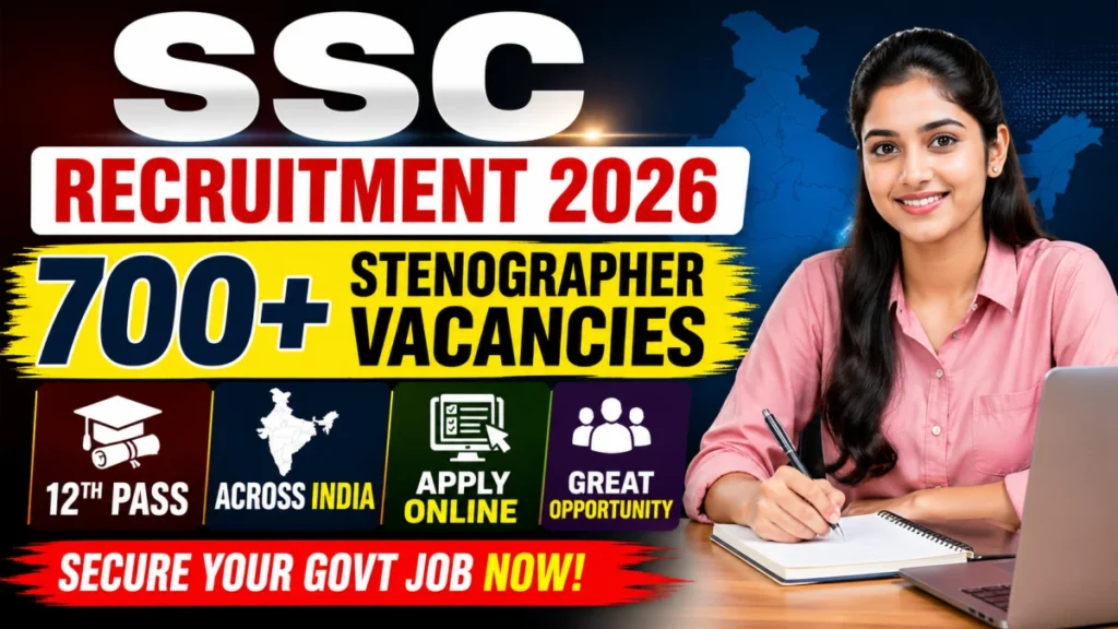 SSC 731 Stenographer (Grade C, D) Online Form