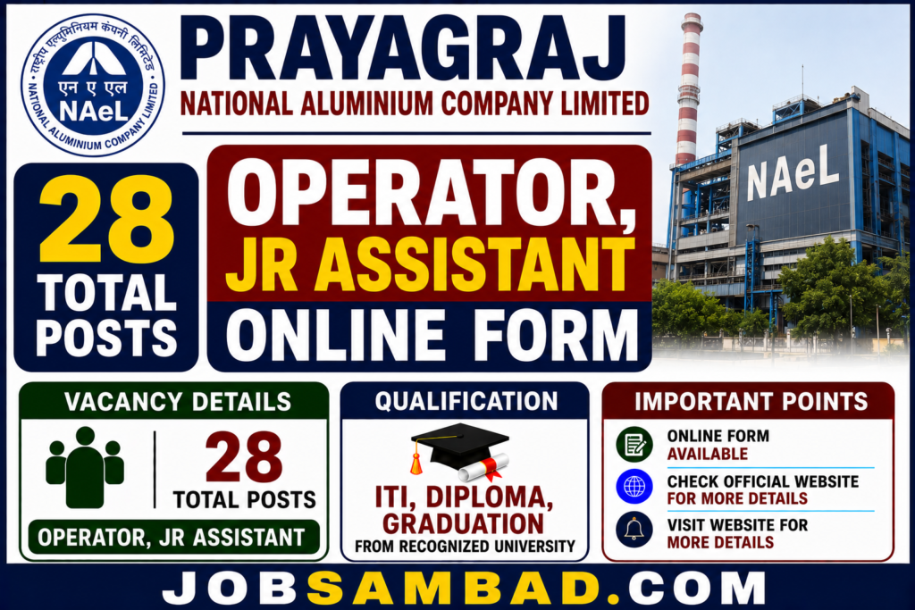 Prayagraj NAeL Operator, Jr Assistant Form