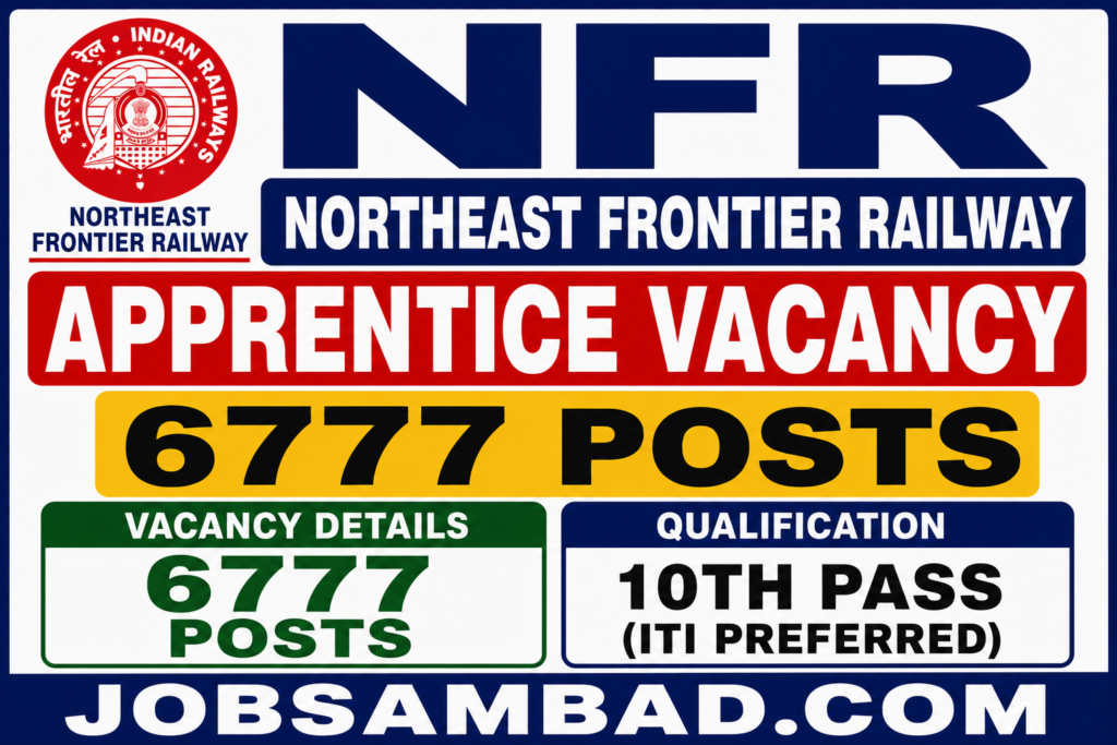 NFR 6777 Apprentice Vacancy Online Form
