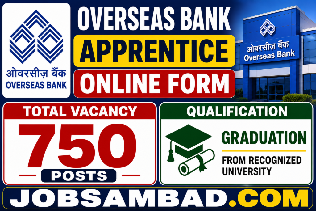 Overseas Bank 750 Apprentice Online Form
