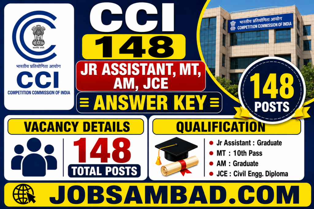 CCI 148 Jr Assistant, MT, AM, JCE Answer Key